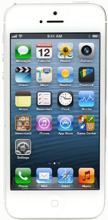 Смартфон Apple iPhone 5 32Gb White & Silver - Красноуфимск