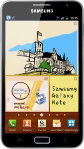 Смартфон Samsung Galaxy Note GT-N7000 Blue - Красноуфимск